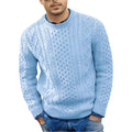 Bjørn Pull Homme – Pull Torsadé en Maille Épaisse avec Style Classique Hivernal