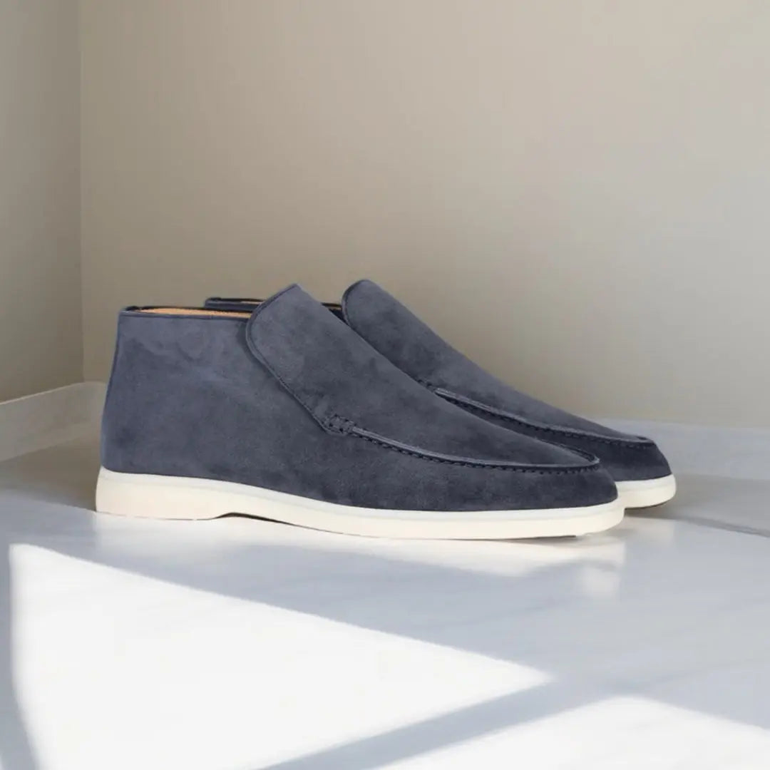 Benoît Mocassins Homme – Loafers Décontractés avec Tige Cousue et Finition Élégante