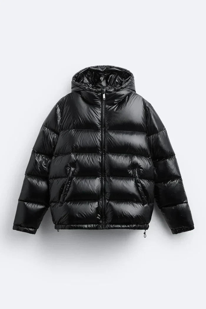 Maëlle Veste Puffer Femme – Doudoune Légère Déperlante à Capuche & Zip
