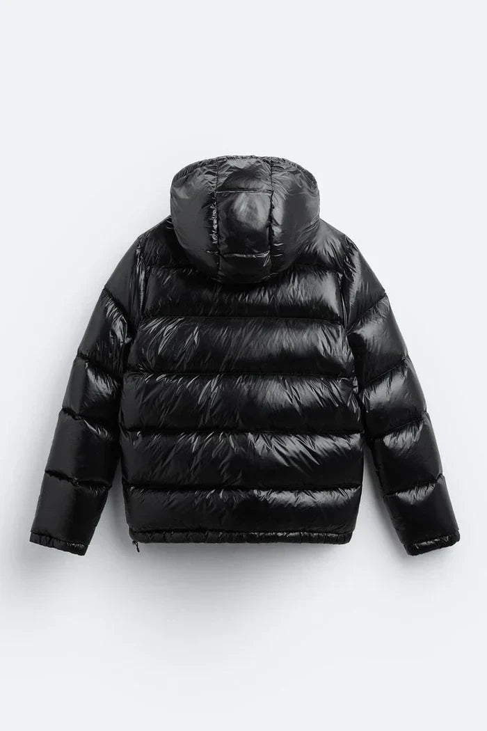 Maëlle Veste Puffer Femme – Doudoune Légère Déperlante à Capuche & Zip