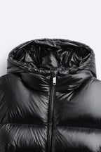 Maëlle Veste Puffer Femme – Doudoune Légère Déperlante à Capuche & Zip