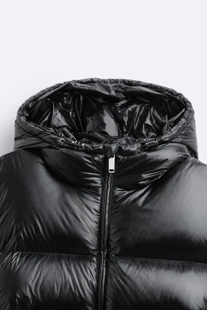 Maëlle Veste Puffer Femme – Doudoune Légère Déperlante à Capuche & Zip
