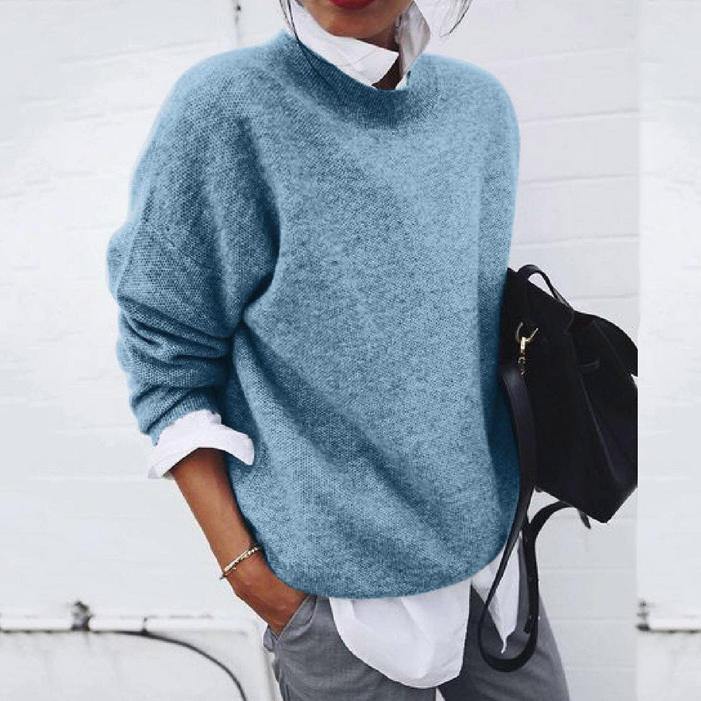 Skylar Pull Femme – Pull Maille Douce Élégant avec Coupe Décontractée et Style Intemporel