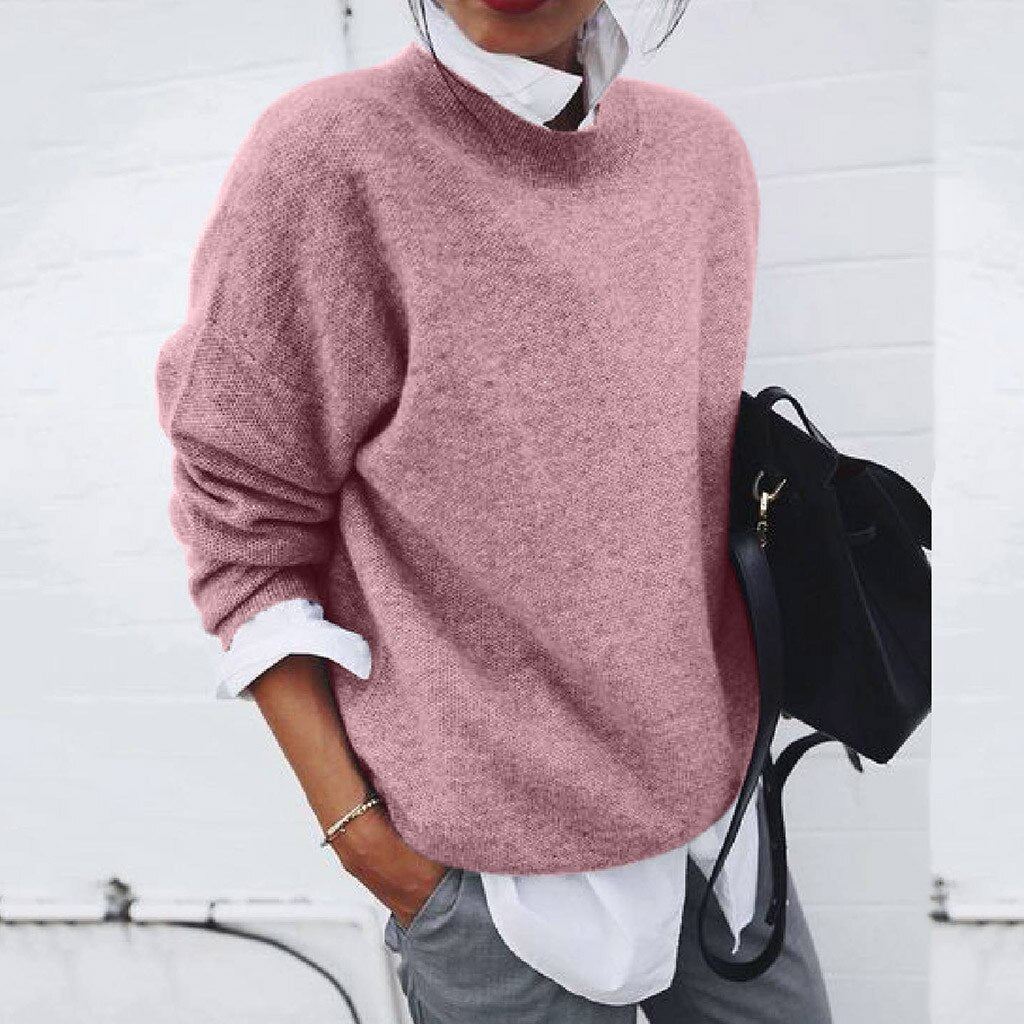 Skylar Pull Femme – Pull Maille Douce Élégant avec Coupe Décontractée et Style Intemporel