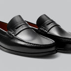 Bastien Mocassins Homme – Cuir Lisse Slip-On, Semelle Souple & Style Habillé