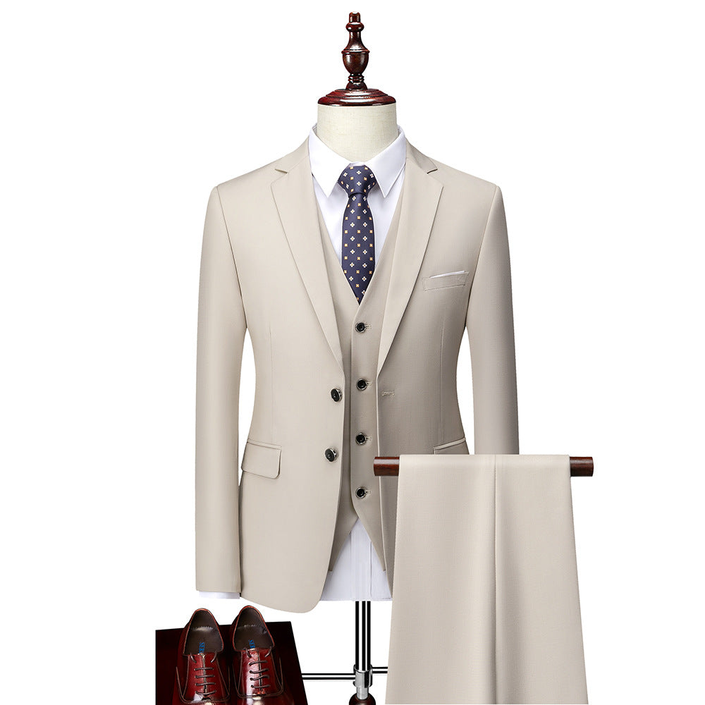 Colton Costume Homme – Ensemble 3 Pièces Élégant avec Coupe Slim et Gilet Assorti