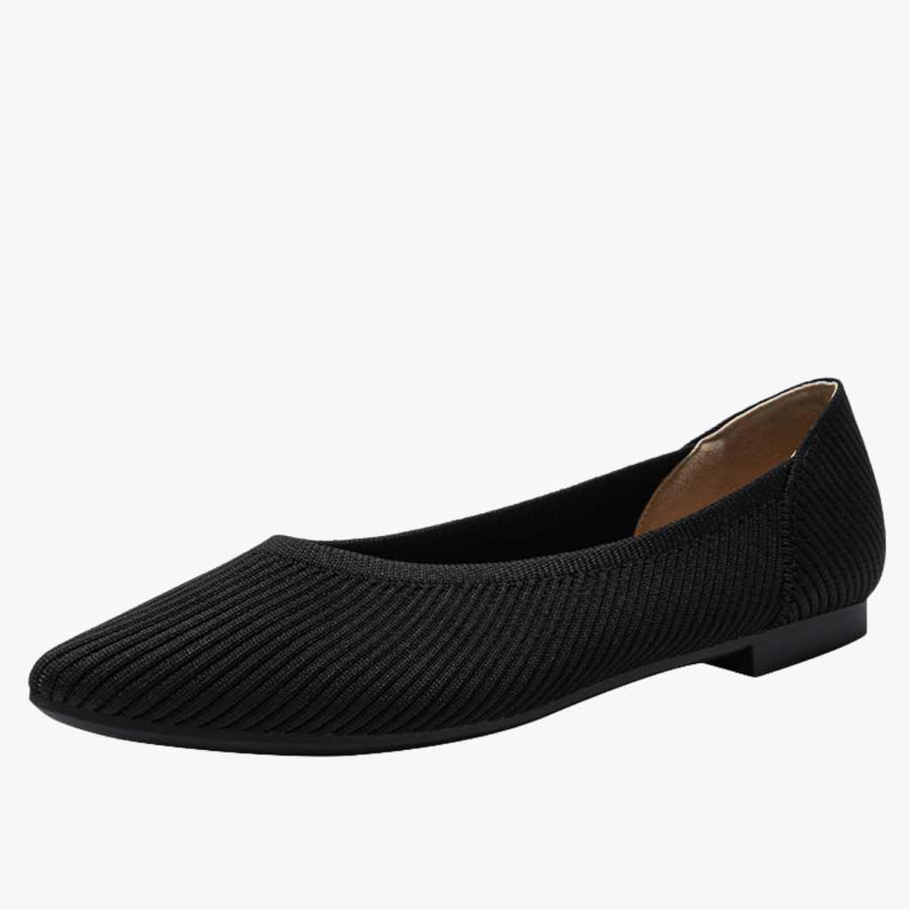 Winslow Ballerines Femme – Chaussures Plates Pointues en Maille avec Enfilage Facile & Confort Quotidien