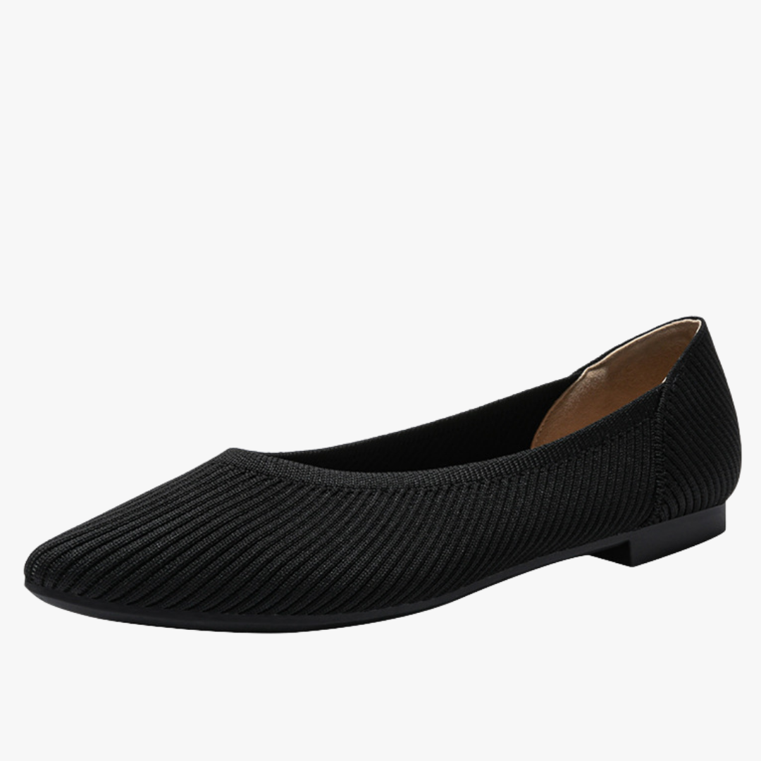 Winslow Ballerines Femme – Chaussures Plates Pointues en Maille avec Enfilage Facile & Confort Quotidien