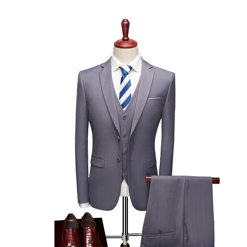 Colton Costume Homme – Ensemble 3 Pièces Élégant avec Coupe Slim et Gilet Assorti