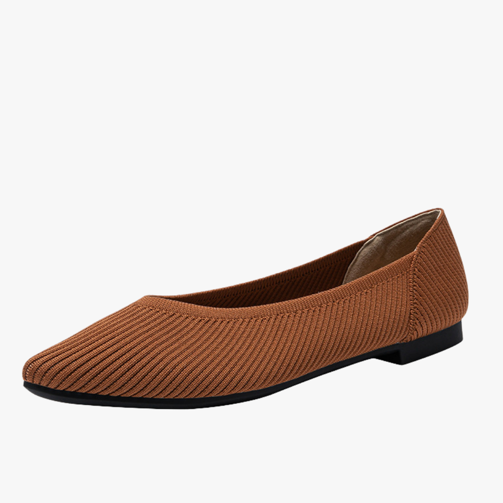 Winslow Ballerines Femme – Chaussures Plates Pointues en Maille avec Enfilage Facile & Confort Quotidien