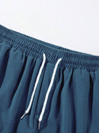 Hudson Short Homme en Velours Côtelé – Bermuda Décontracté avec Taille Élastique et Style Casual