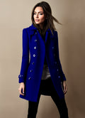 Adèle Manteau Femme – Coupe Élégante, Double Boutonnage & Style Chic