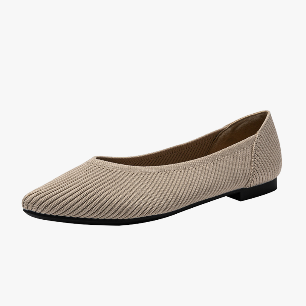 Winslow Ballerines Femme – Chaussures Plates Pointues en Maille avec Enfilage Facile & Confort Quotidien