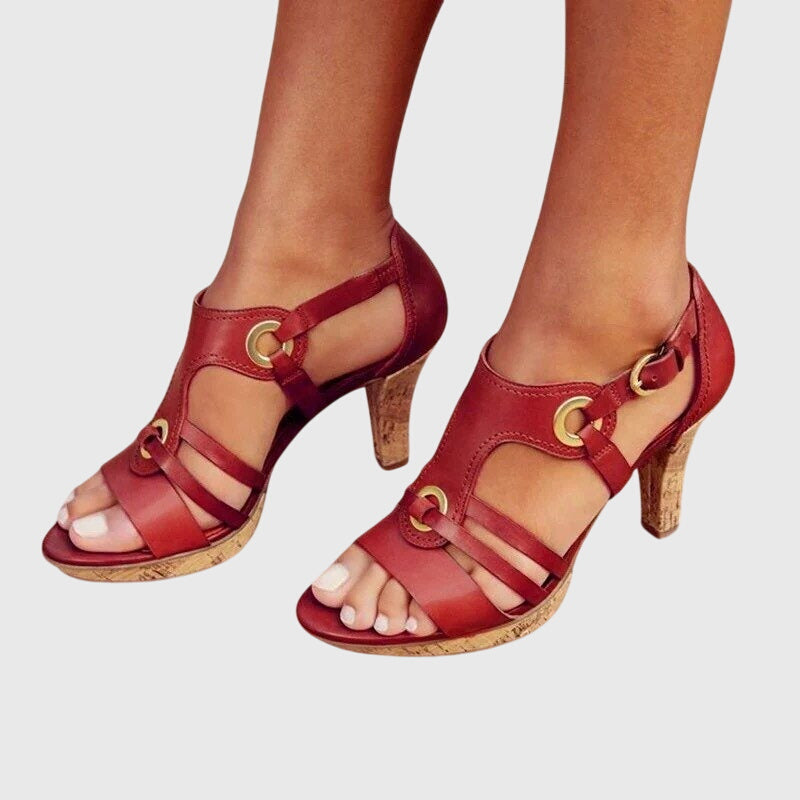 Chiara Escarpins à Talons Confort – Escarpins Élégants avec Semelle de Soutien