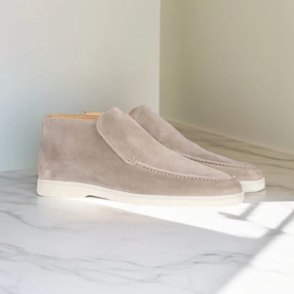 Benoît Mocassins Homme – Loafers Décontractés avec Tige Cousue et Finition Élégante