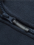 Weston Veste Polaire Homme – Veste Outdoor Chaude avec Col Montant et Design Respirant