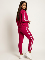 Sabrina Ensemble Femme – Ensemble Lounge 3 Pièces Confortable à Style Sport Chic