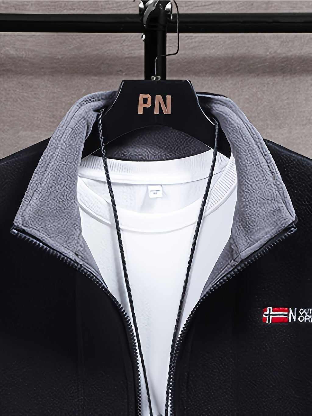 Weston Veste Polaire Homme – Veste Outdoor Chaude avec Col Montant et Design Respirant