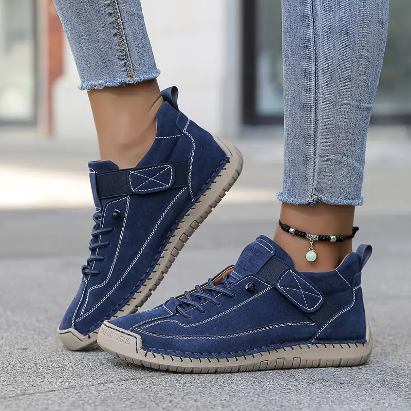 Marlowe Baskets Femme – Chaussures Décontractées à Lacets avec Semelle Flexible