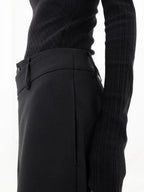 Luningning Pantalon Large Femme – Coupe Asymétrique Élégante & Tissu Fluide Confortable