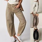 Floriane Pantalon Femme – Pantalon Wide Leg Décontracté avec Coupe Ample et Confort Optimal