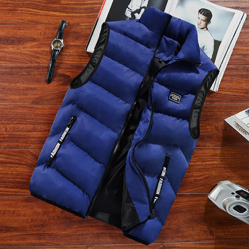 Sebastian Gilet Matelassé Homme – Veste Sans Manches Isolante avec Fermeture Zippée
