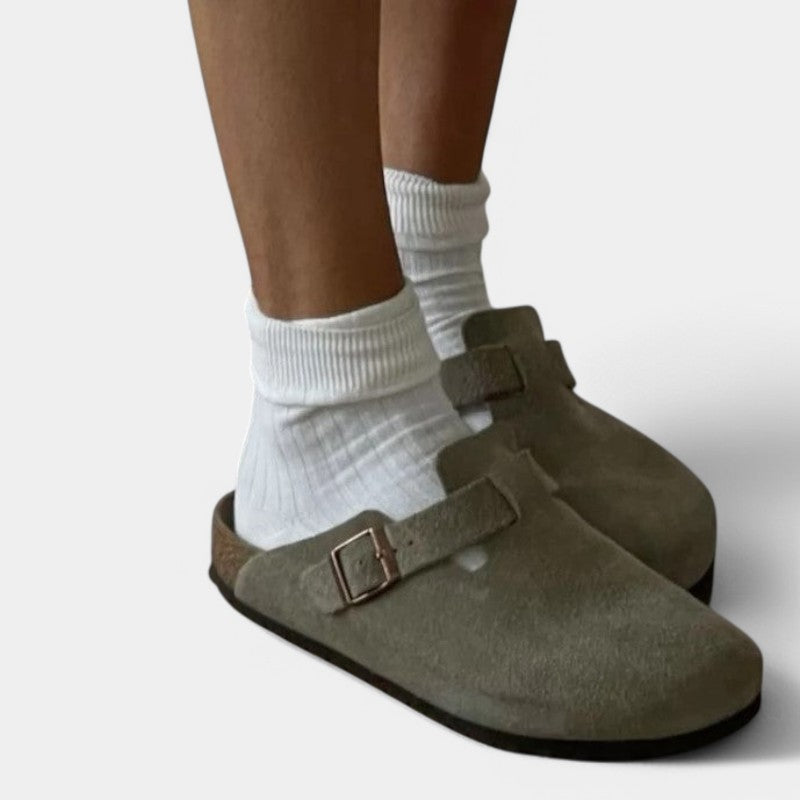 Marjolaine Sabots Femme – Sabots Confortables avec Bride Réglable et Design Polyvalent