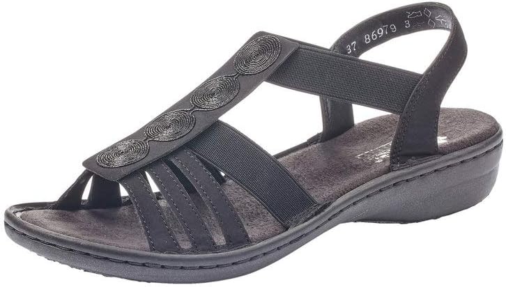 Lorena Sandales Femme à Brides – Sandales Confort Légères avec Semelle Amortissante