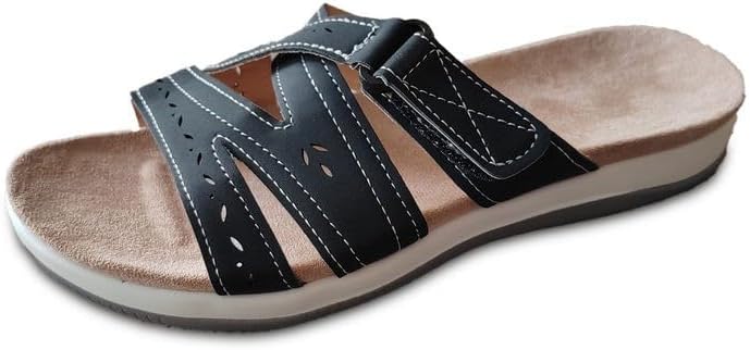 Sabine Mules Femme Confort – Mules d'Été à Semelle Ergonomique et Coupe Large
