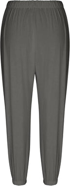 Nicole Pantacourt en Lin 7/8 – Pantalon Léger à Jambes Larges avec Poches
