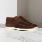 Benoît Mocassins Homme – Loafers Décontractés avec Tige Cousue et Finition Élégante