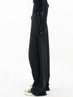 Luningning Pantalon Large Femme – Coupe Asymétrique Élégante & Tissu Fluide Confortable