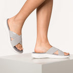 Océane Mules Deportivas Mujer – Sandalias Confort con Tiras Cruzadas y Suela Amortiguadora