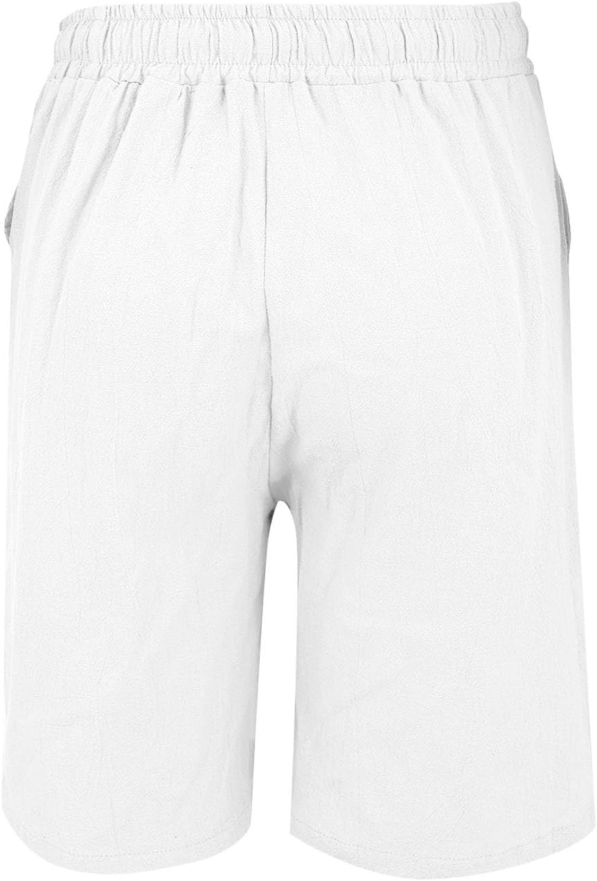 Inès Short Femme – Bermuda Taille Haute à Cordon avec Poches