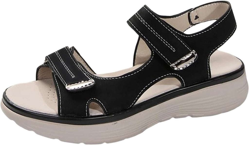 Nadège Sandalias Mujer Outdoor – Sandalias Confort Transpirables con Tiras y Suela Amortiguadora