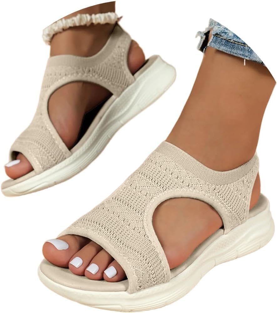 Nadège Sandalias Mujer Outdoor – Sandalias Confort Transpirables con Tiras y Suela Amortiguadora