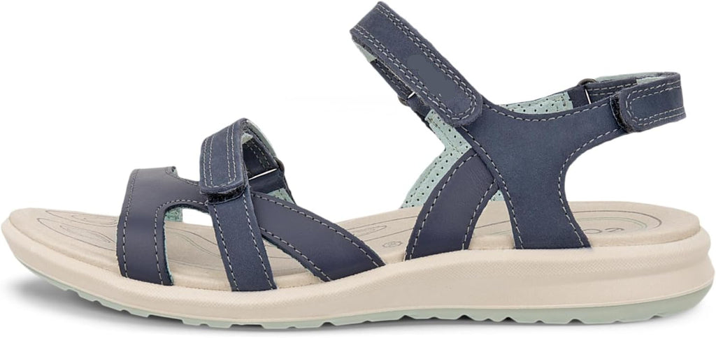 Aveline Sandales Femme Outdoor – Sandales en Cuir à Brides Ajustables et Fermeture Auto-Agrippante