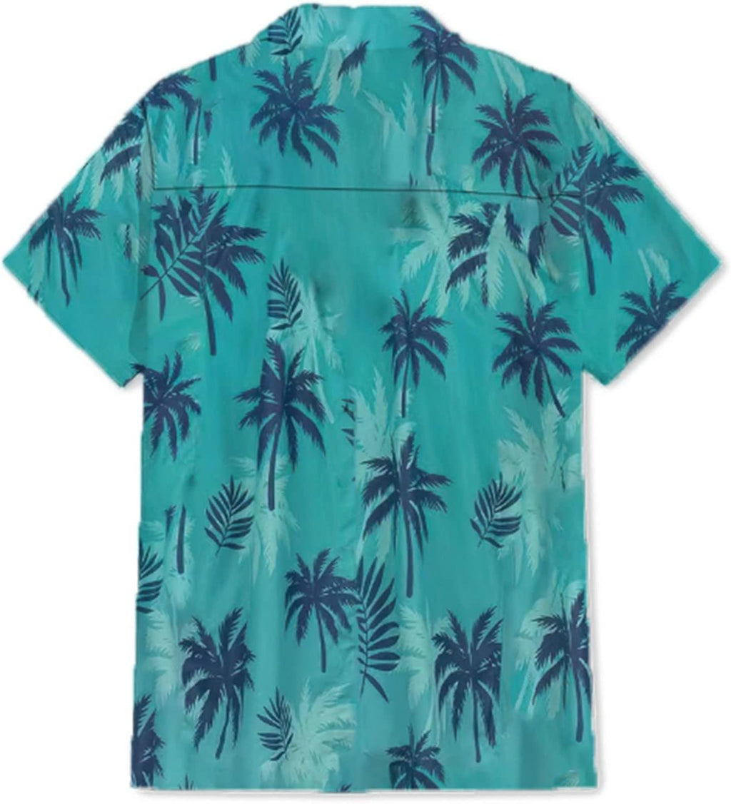 Matteo Chemise Hawaïenne Homme – Chemise Fleurie à Manches Courtes Coupe Classique
