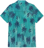 Matteo Chemise Hawaïenne Homme – Chemise Fleurie à Manches Courtes Coupe Classique