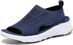 Roxane Sandalias Mujer de Malla – Sandalias Slingback Confort con Suela Amortiguadora