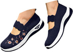 Cyrielle Zapatos Mujer Transpirables – Zapatillas Ligeras para Poner con Soporte de Arco