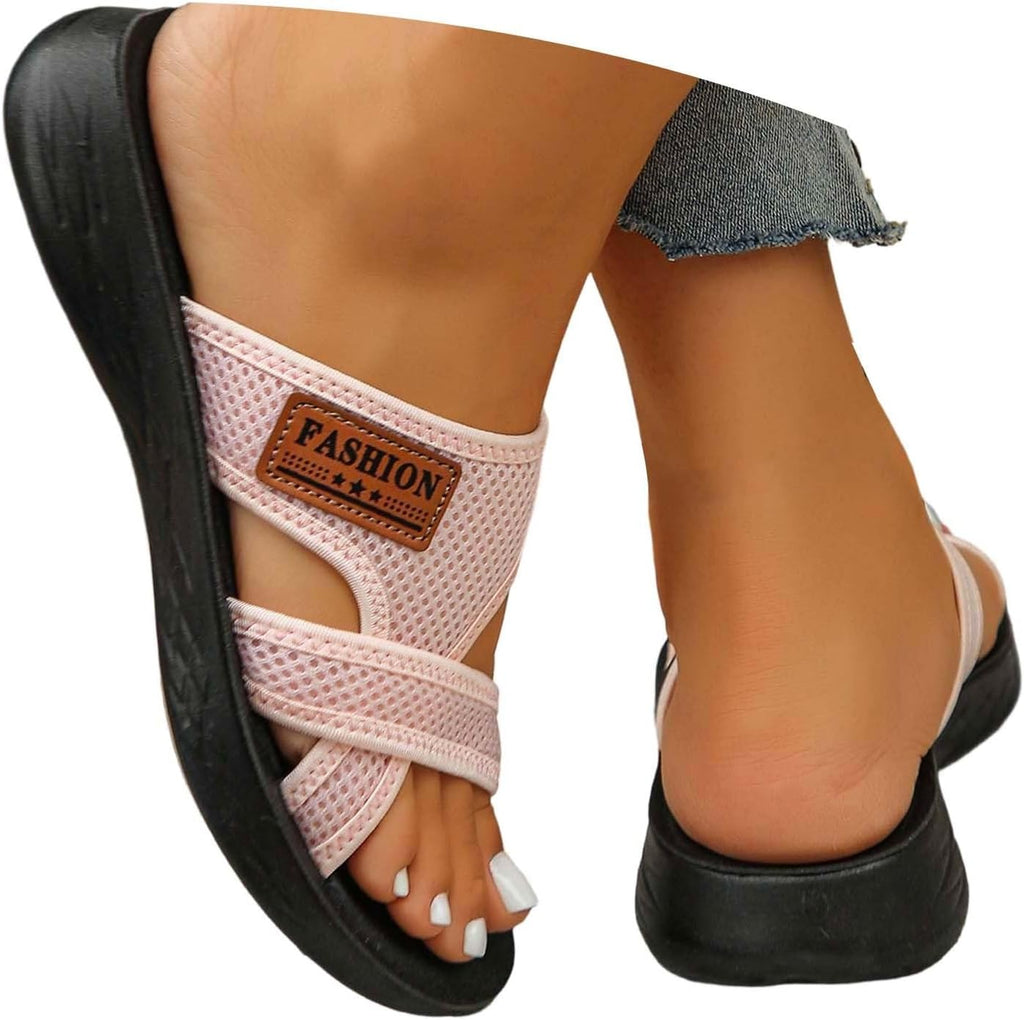 Sabine Mules Femme Confort – Mules d'Été à Semelle Ergonomique et Coupe Large