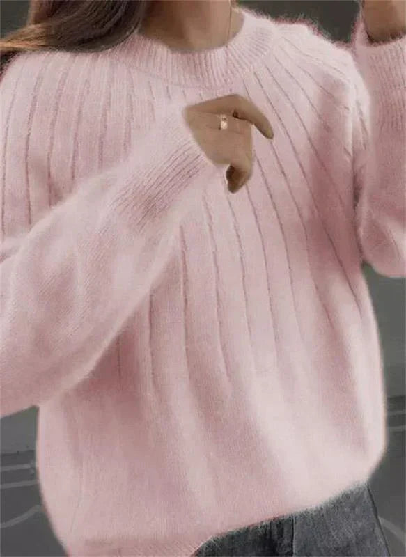 Kennedy Pull Cachemire Femme – Maille Douce, Coupe Classique & Chaleur Élégante