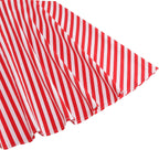 Roseline Jupe Rockabilly – Jupe Trapèze Vintage Rayée Style Années 50