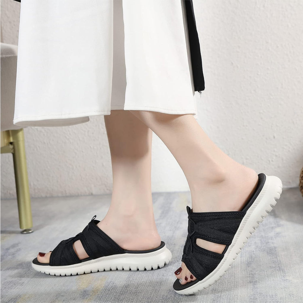 Sandalias Béatrice para mujer transpirables – sandalias de verano cómodas con suela amortiguadora