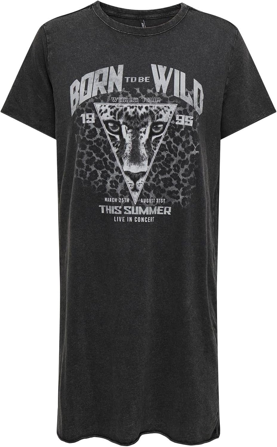Maëlys Robe T-Shirt Longue – Robe d'Été Décontractée en Coton Doux