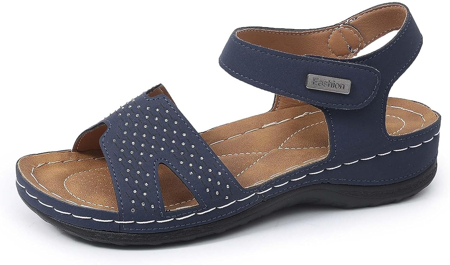 Nadège Sandalias Mujer Outdoor – Sandalias Confort Transpirables con Tiras y Suela Amortiguadora