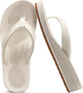 Sidonie Sandales Femme – Tongs Compensées Confort avec Semelle Effet Yoga