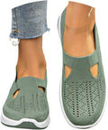Cyrielle Zapatos Mujer Transpirables – Zapatillas Ligeras para Poner con Soporte de Arco