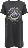 Maëlys Robe T-Shirt Longue – Robe d'Été Décontractée en Coton Doux